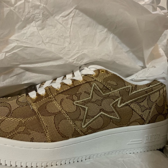 coach bape sneakers